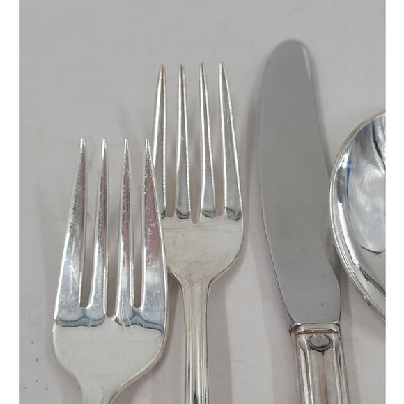 Rogers Brothers‎ Silverplate Eternally Yours Coquette 5 Piece Setting 7-8 - Picture 6 of 12